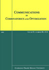 Communication in Combinatorics and Optimization - Volume:7 Issue: 1, Winter-Spring 2022
