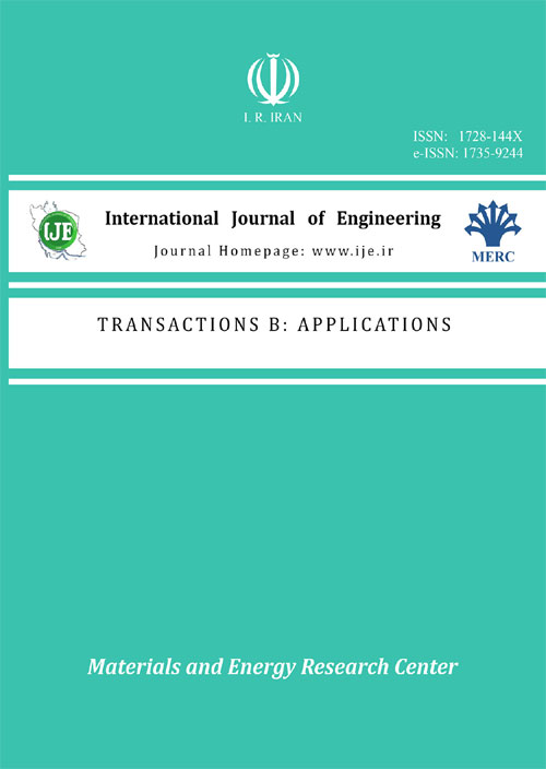 Engineering - Volume:35 Issue: 4, Apr 2022