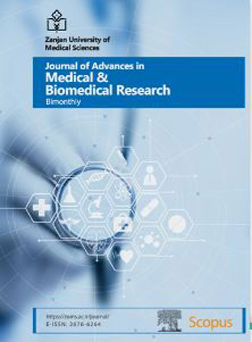 Advances in Medical and Biomedical Research - Volume:30 Issue: 139, Mar-Apr 2022