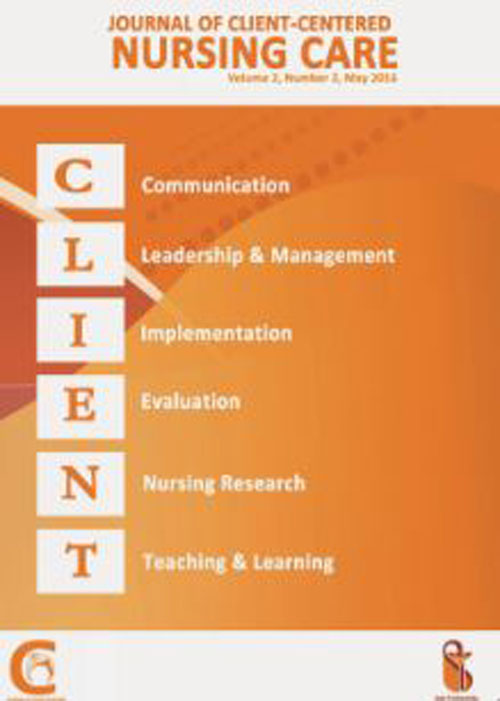 Client-Centered Nursing Care - Volume:7 Issue: 4, Autumn 2021
