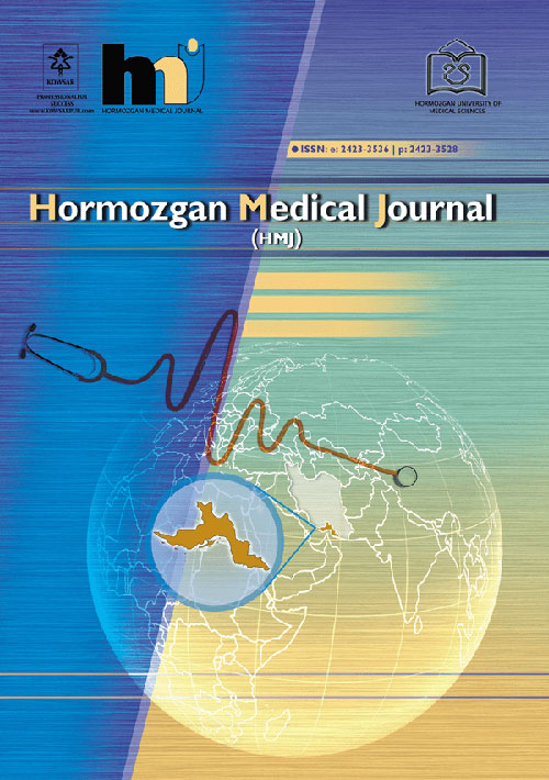 Hormozgan Medical Journal - Volume:26 Issue: 2, Apr 2022