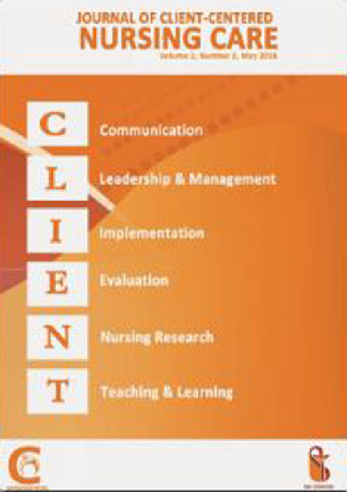 Client-Centered Nursing Care - Volume:8 Issue: 3, Summer 2022