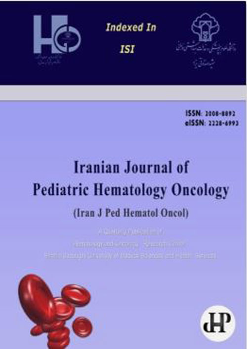 Pediatric Hematology and Oncology - Volume:12 Issue: 3, Summer 2022