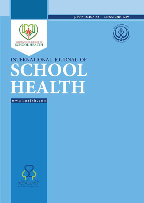 School Health - Volume:9 Issue: 3, Summer 2022