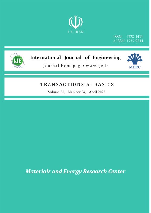Engineering - Volume:36 Issue: 2, Feb 2023
