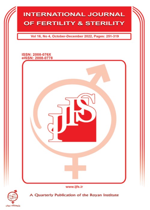 Fertility and Sterility - Volume:18 Issue: 1, Jan -Mar 2024