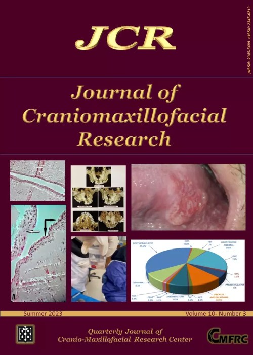 Craniomaxillofacial Research - Volume:10 Issue: 3, Summer 2023
