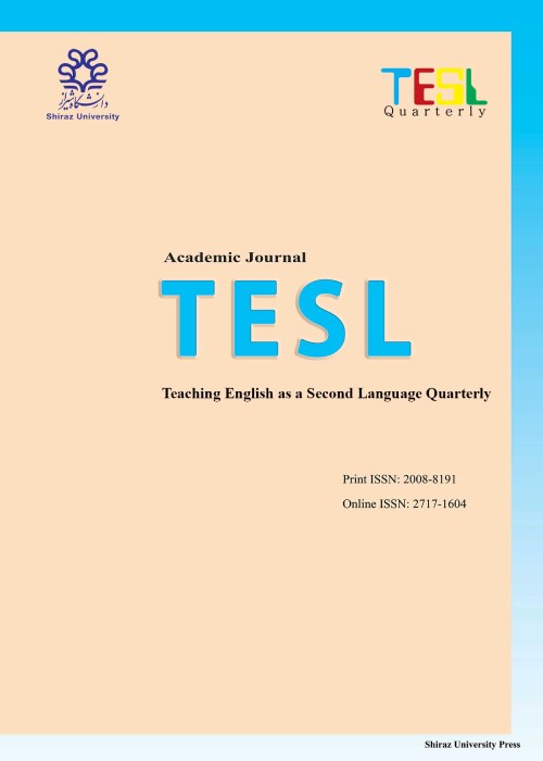 Teaching English as a Second Language Quarterly - Volume:42 Issue: 4, Autumn 2023