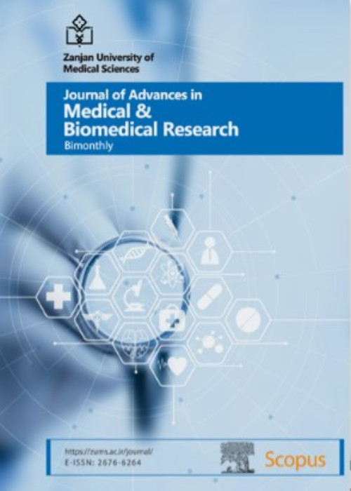 Advances in Medical and Biomedical Research - Volume:31 Issue: 148, Sep-Oct 2023