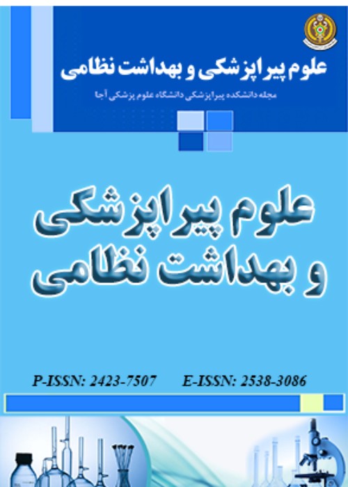علوم پیراپزشکی و بهداشت نظامی - سال هجدهم شماره 2 (پیاپی 48، تابستان 1402)