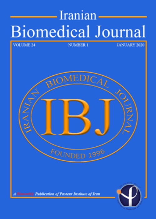 Iranian Biomedical Journal - Volume:28 Issue: 1, Jan 2024