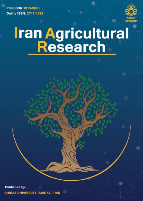Iran Agricultural Research - Volume:42 Issue: 1, Winter and Spring 2023