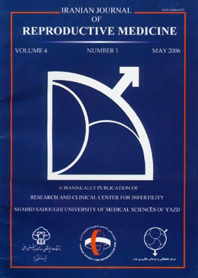 Reproductive BioMedicine - Volume:3 Issue: 1, May 2005