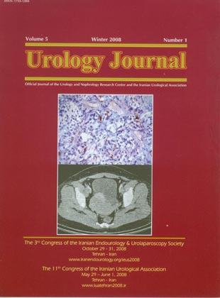 Urology Journal - Volume:5 Issue: 1, Winter 2008