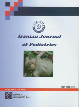 Pediatrics - Volume:18 Issue: 2, 2008