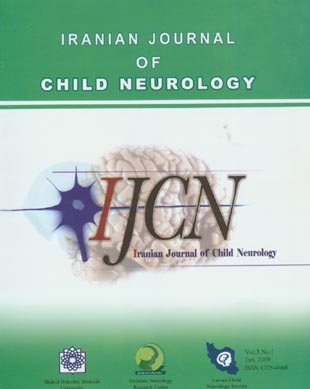 Child Neurology - Volume:3 Issue: 1, Winter 2009