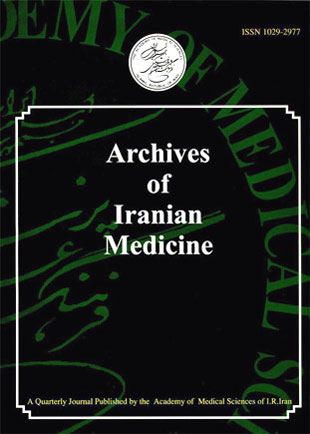 Archives of Iranian Medicine - Volume:12 Issue: 3, may 2009