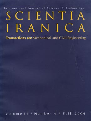 Scientia Iranica - Volume:12 Issue: 3, 2005