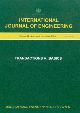 Engineering - Volume:22 Issue: 4, Nov 2009