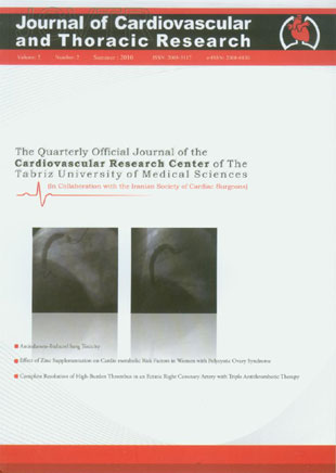 Cardiovascular and Thoracic Research - Volume:2 Issue: 2, May 2010