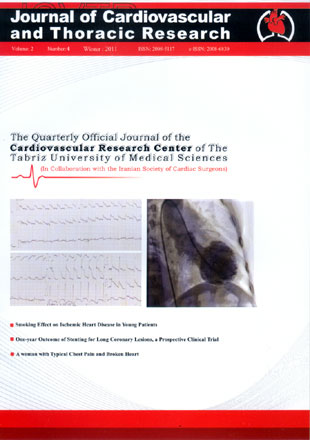Cardiovascular and Thoracic Research - Volume:2 Issue: 4, Feb 2010