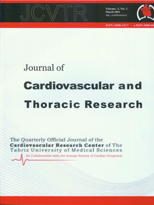 Cardiovascular and Thoracic Research - Volume:3 Issue: 1, Apr 2011