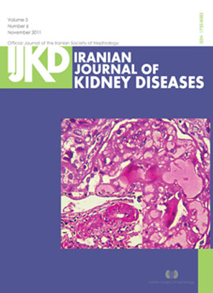 Kidney Diseases - Volume:5 Issue: 6, Nov 2011
