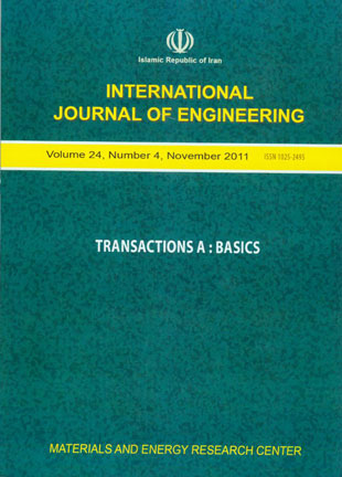 Engineering - Volume:24 Issue: 4, Nov 2011