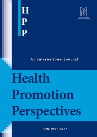 Health Promotion Perspectives - Volume:1 Issue: 2, Dec 2011