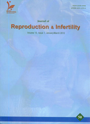 Reproduction & Infertility - Volume:13 Issue: 1, 2012