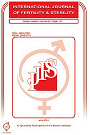 Fertility and Sterility - Volume:6 Issue: 1, Apr-Jun 2012