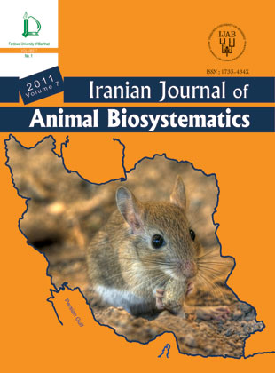 Animal Biosystematics - Volume:7 Issue: 1, Winter-Spring 2011