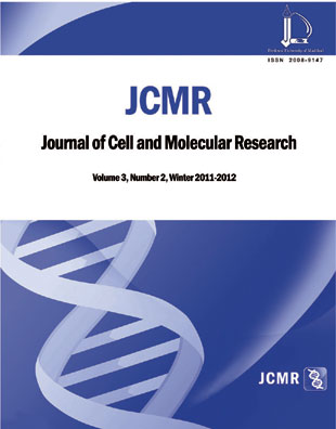 Cell and Molecular Research - Volume:3 Issue: 2, Winter and Spring 2011