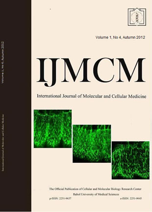 International Journal of Molecular and Cellular Medicine - Volume:1 Issue: 4, Autumn 2012