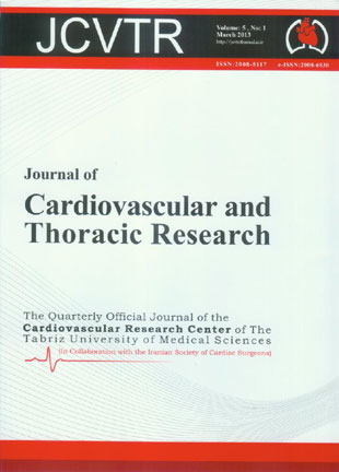 Cardiovascular and Thoracic Research - Volume:5 Issue: 1, Mar 2013