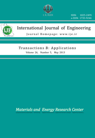 Engineering - Volume:26 Issue: 5, May 2013