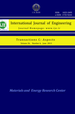 Engineering - Volume:26 Issue: 6, Jun 2013