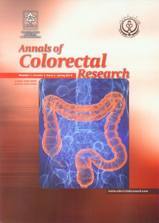 Colorectal Research - Volume:1 Issue: 1, May 2013