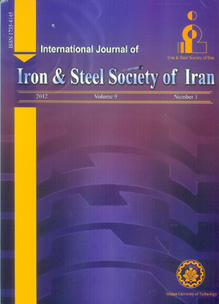 Iron and steel society of Iran - Volume:9 Issue: 1, Summer and Autumn 2012