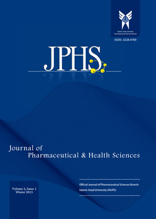 Pharmaceutical and Health - Volume:2 Issue: 1, Winter 2013