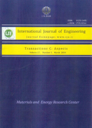 Engineering - Volume:27 Issue: 3, Mar 2014