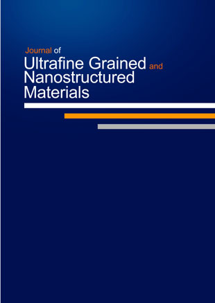 Ultrafine Grained and Nanostructured Materials - Volume:46 Issue: 1, Jun 2013