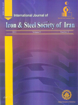 Iron and steel society of Iran - Volume:9 Issue: 2, Summer and Autumn 2012