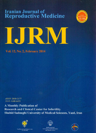 Reproductive BioMedicine - Volume:12 Issue: 2, Feb 2014