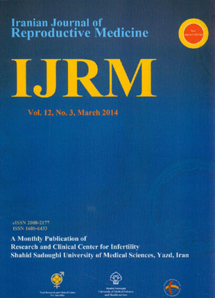 Reproductive BioMedicine - Volume:12 Issue: 3, Mar 2014