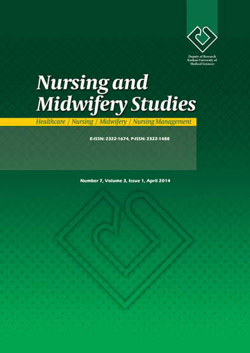 Nursing and Midwifery Studies - Volume:3 Issue: 3, Jul-Sep 2014