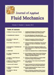 Applied Fluid Mechanics - Volume:8 Issue: 1, Nov-Dec 2015