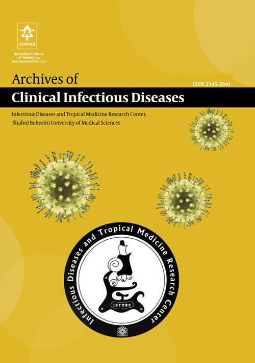 Archives of Clinical Infectious Diseases - Volume:9 Issue: 4, Oct 2014