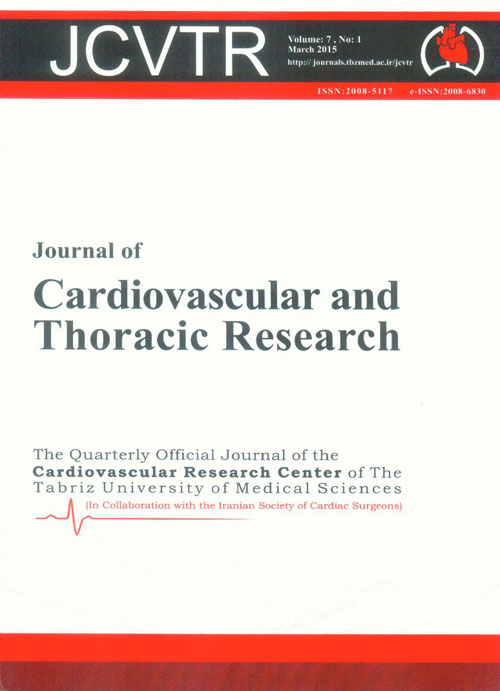 Cardiovascular and Thoracic Research - Volume:7 Issue: 1, Mar 2015