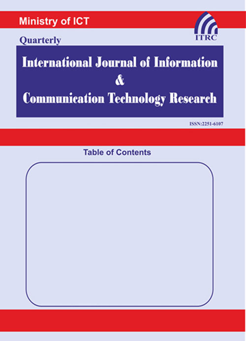 Information and Communication Technology Research - Volume:6 Issue: 4, Autumn 2014